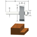 Vermont American Router Bit 1/2 Rabbeting 23118